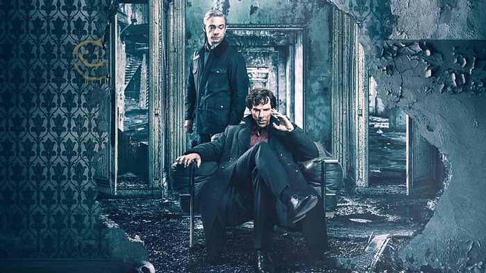 Sherlock Holmes and Dr John Watson,Copyright © 2019 BBC.