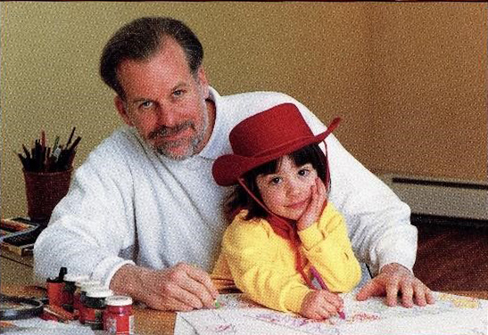 Chris Van Allsburg 與其女兒