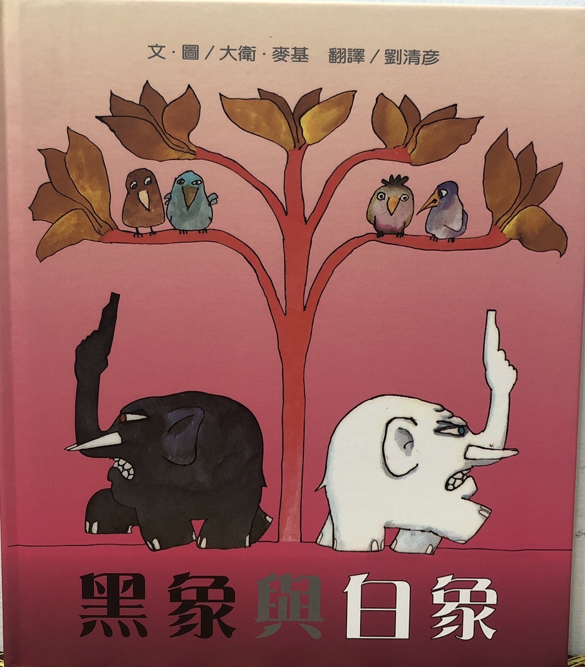 黑項與白象封面