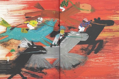 韓國圖畫書《奔跑吧淘淘》—現實與純真