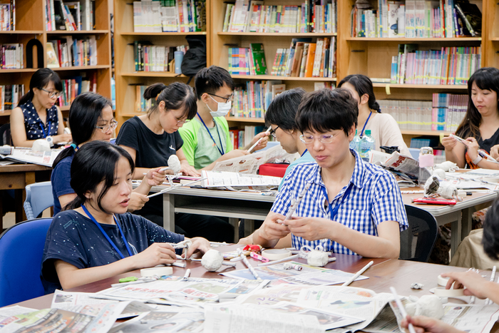 報導>想念一個與偶同樂的夏天 ──2018夏日學校成人版「偶來陪你玩遊戲」活動側寫圖片