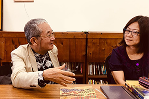 報導>燃燒的熱血與永恆的青春──野上曉老師來訪側寫紀錄